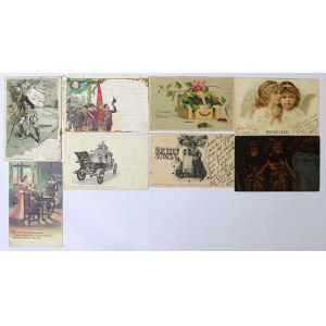 Evropa, soubor pohlednic, počátek 20. století
