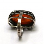 PRL, Author's ring with amber