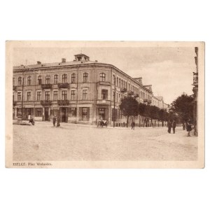 II RP, Pohľadnica Kielce Plac Wolności