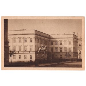 II RP, Warsaw, Postcard Prince Joseph monument