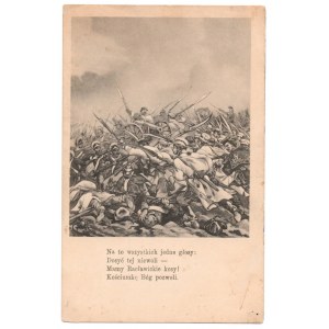 Polen, Postkarte Schlacht von Racławice