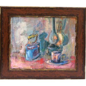 Marzęta D., Still life with oil lamp 2011