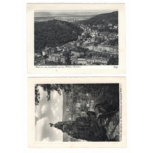 Niemcy, Zestaw pocztówek pamiątkowcyh Karlsbad pocz. XX wieku