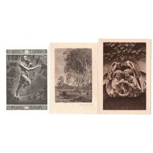 Europa, Zestaw pocztówek religijnych, pocz. XX wieku