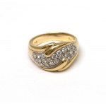 Europe, Gold ring with diamonds