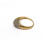 Europe, Gold ring with diamonds