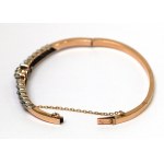 France, Gold bracelet with diamonds