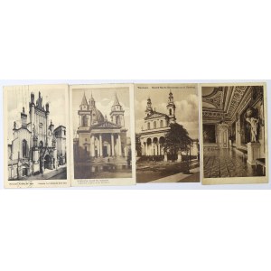 II RP, Warsaw, Set of postcards