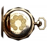 Zegarek kieszonkowy, Zenith, 1900 r. - złoto 14 kt