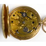 Europa, Damentaschenuhr 19. Jahrhundert. - Gold, Emaille
