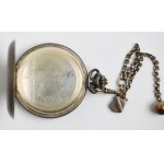 Europe, Moser pocket watch - silver, with motto with coat of arms