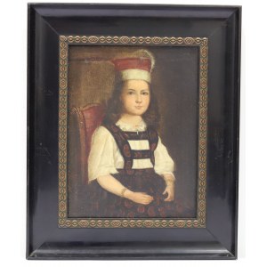 MN, Portrait of a girl in Polish costume