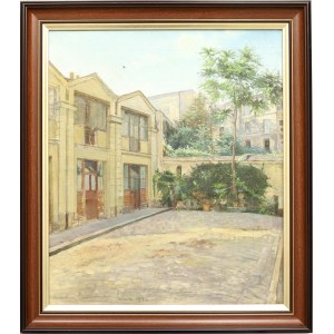 Paris backstreet of Polish artists 1893 ANTONI KAMIEŃSKI (1860 - 1933)