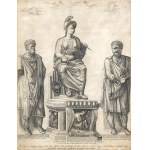 Beatrizet Nicolas, Rome triumphant over the Dacians], 1549