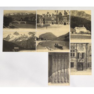 Frankreich, Satz von Souvenir-Postkarten, Anfang 20.