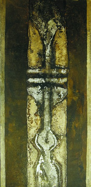 Hilary Krzysztofiak (1926-1979), TOTEM NR 11 Z CYKLU: „TOTEMY ŻOLIBORSKIE”, 1966 r.