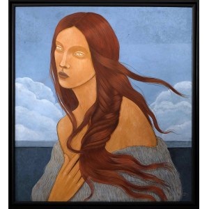 Catherine Koltan, Girl with Braid, 2021