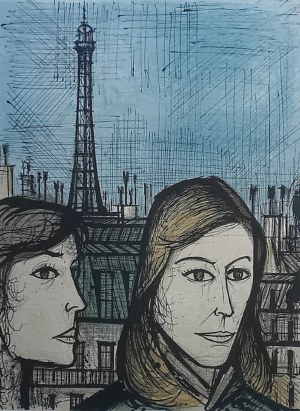 Bernard Buffet (1928-1999), Parisians, 1967