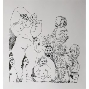 Pablo Picasso (1881-1973), 10 erotycznych litografii, 1968