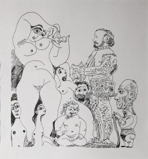 Pablo Picasso (1881-1973), 10 erotycznych litografii, 1968