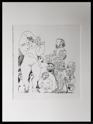 Pablo Picasso (1881-1973), 10 erotycznych litografii, 1968