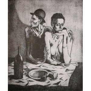 Pablo Picasso (1881-1973), Skromné jedlo, 1995