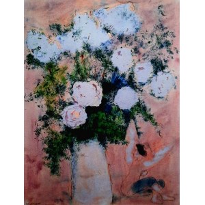 Marc Chagall (1887-1985), Kytice růží a pár