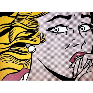 Roy Lichtenstein (1923-1997), Crying girl