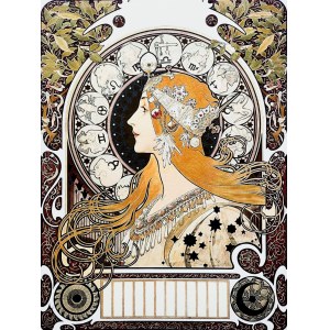 Alphonse Mucha (1860-1939), Tierkreiszeichen