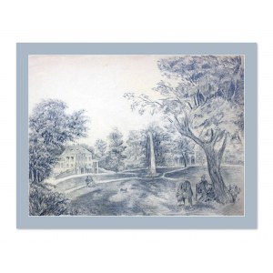 Zofia (Osińska) - PUKŁO (1887-1951), Repos dans le parc