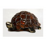 Amber lamp - turtle