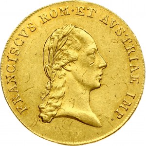 Austria 1 1/4 Ducat 1804 Austrian Emperor (RR)