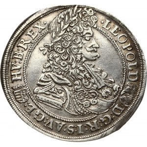 Hungary 1/2 Taler 1698 KB