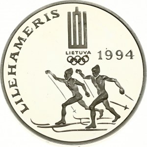 Lithuania 50 Litu 1994 Lillehammer PROJEKTAS (RRR)