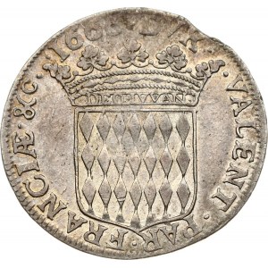 Monaco 1/2 Ecu 1666 (RR)
