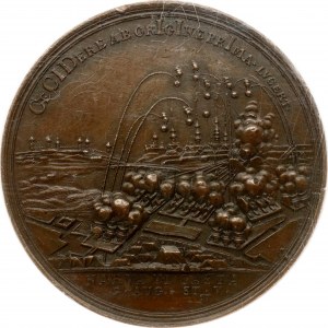 Medal Capture of Narva ND (1704) NGC MS 61 BN TOP POP