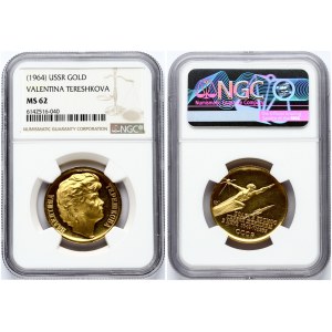 Russia Medal ND (1964) Valentina Tereshkova NGC MS 62