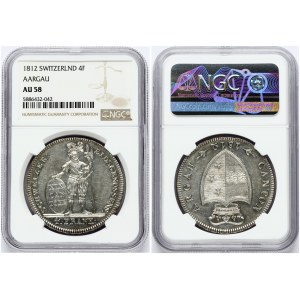 Aargau 4 Frank 1812 NGC AU 58