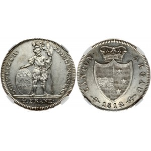 Aargau 4 Frank 1812 NGC AU 58