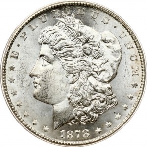 USA 1 Dollar 1878 S 'Morgan Dollar' PCGS MS 65