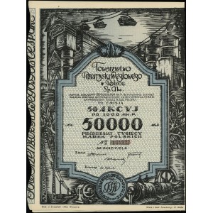 Poland, 50 shares at 1,000 Polish marks = 50,000 Polish marks, 20.06.1923