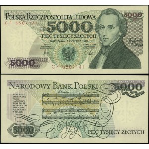 Poľsko, 5 000 PLN, 1.06.1982