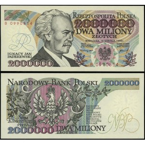Polen, 2.000.000 PLN, 14.08.1992