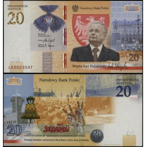 Polska, 20 złotych, 10.10.2021