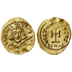 Byzantium, tremissis, 698-705, Constantinople