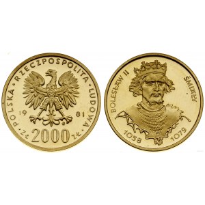 Polska, 2.000 złotych, 1981, Warszawa