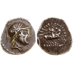Grecja i posthellenistyczne, drachma, ok. 170-145 pne, Pushkalavati