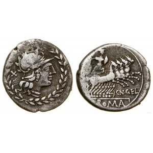Römische Republik, Denar, 138 v. Chr., Rom