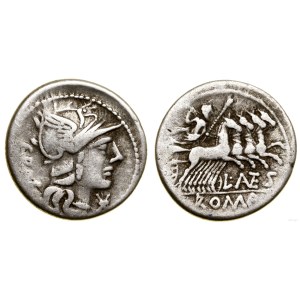 Rímska republika, denár, 136 pred n. l., Rím