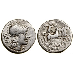 Rímska republika, denár, 132 pred n. l., Rím